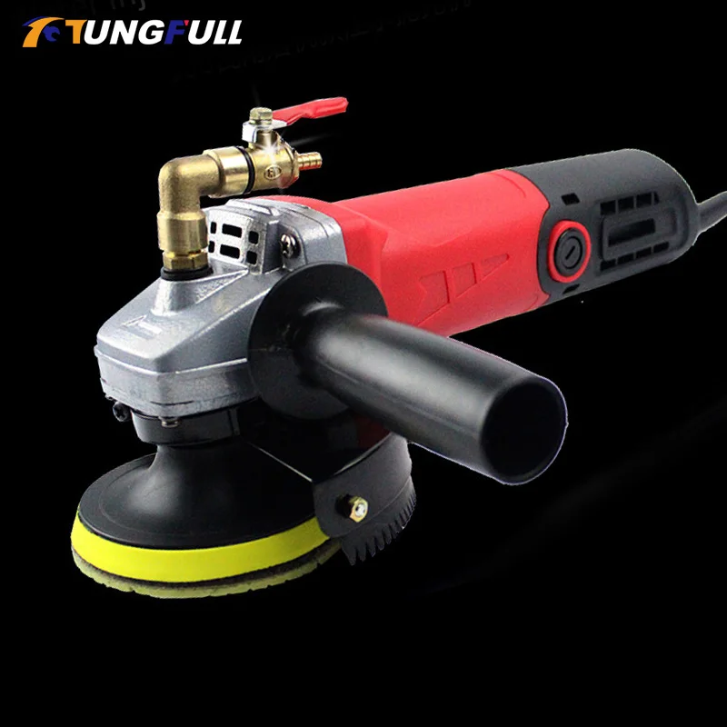 

220VCar Polisher Machine Electric Grinding Machine Wet Stone Polisher Grinder Sander Waxing Machine Furniture Polishing Tool