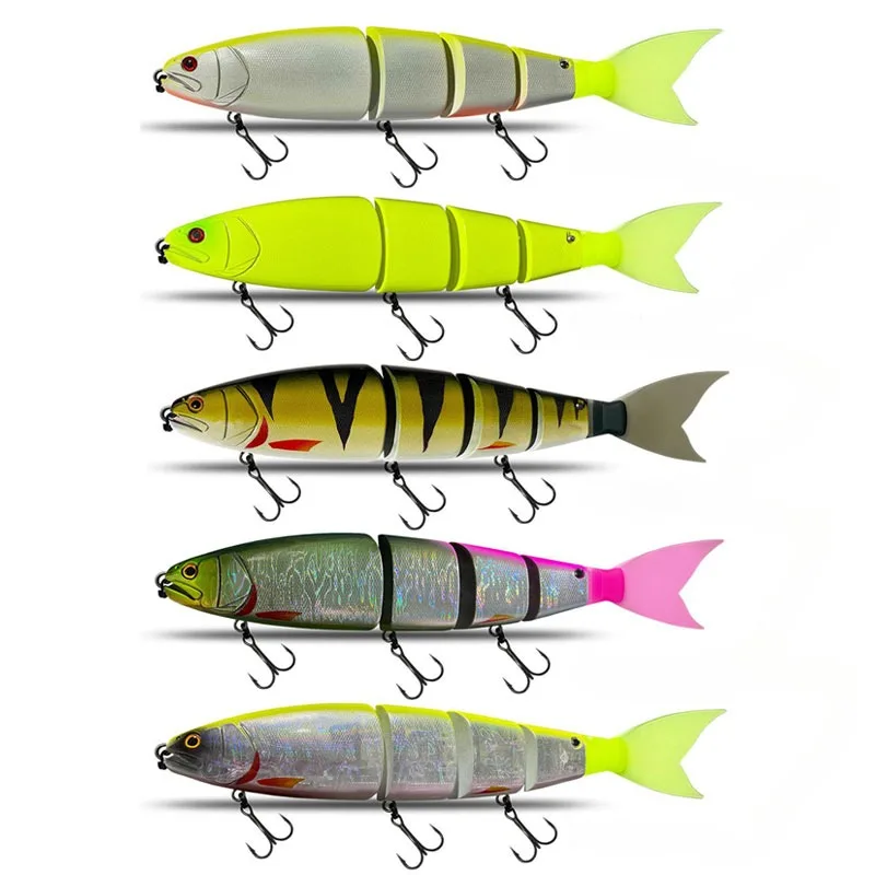 Giant Jointed Claw Swimbait Bait Pike Lure 300mm Square Tail Floating/Sinking Giant Hard Artificial Bait Big Game Fishing Gear