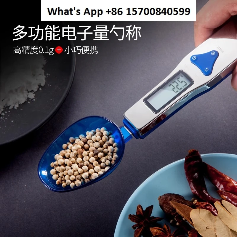 

Accurate weighing electronic weighing spoon, kitchen 0.1g spoon weighing gram mini scale