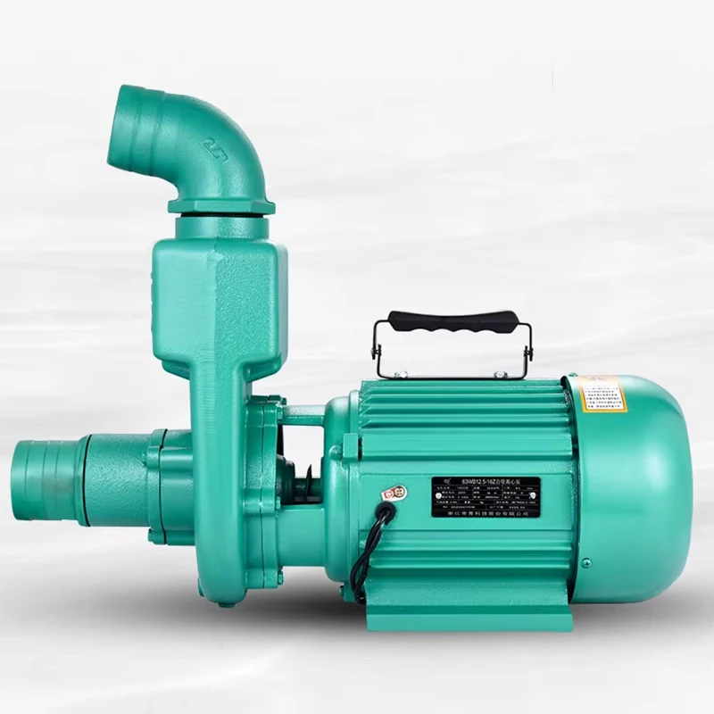 High-Flow Centrifugal Pump 2-Inch Household Use 220V Well Water Pump Self-Priming Septic Tank Wastewater Pump