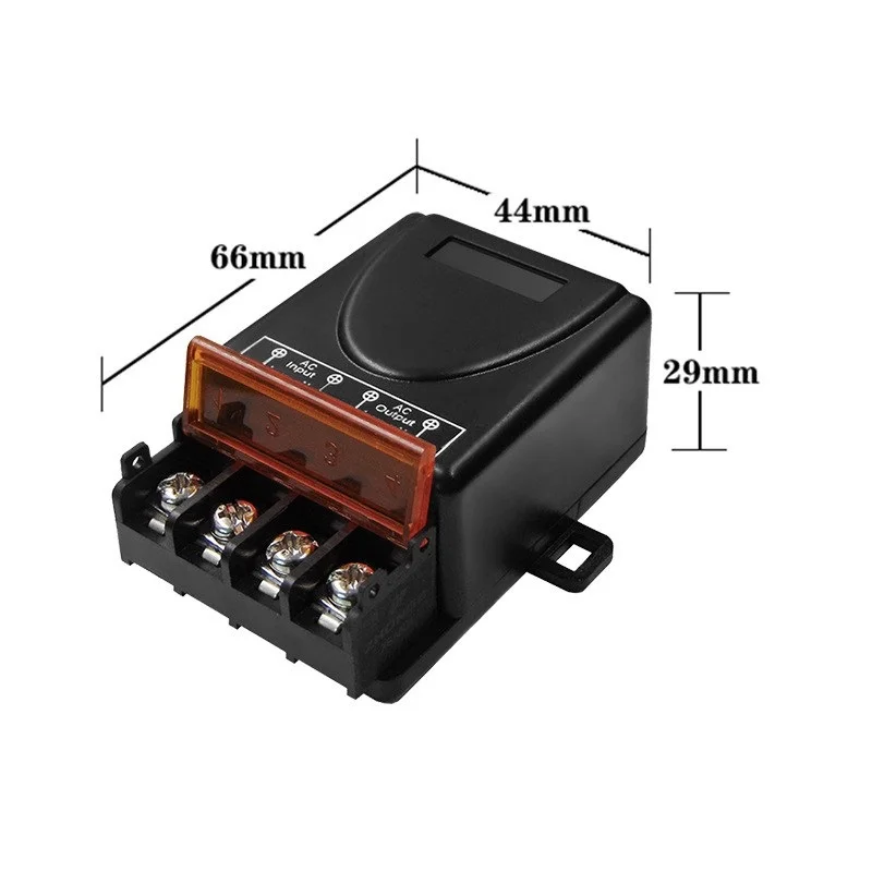 RF Wireless Remote Control Switch 433Mhz AC 220V Relay Motor Water Pump Door Access System Wireless Switch Car Power