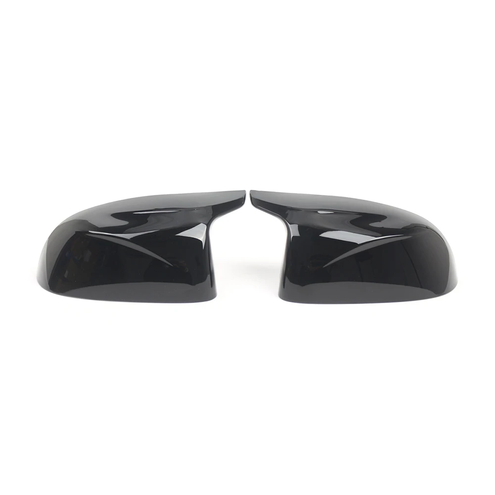 Replacement Housing Side Mirror Cover ABS Plastic Glossy Finish Easy Installation for snap-on Fit Wear Resistant Non-deformable
