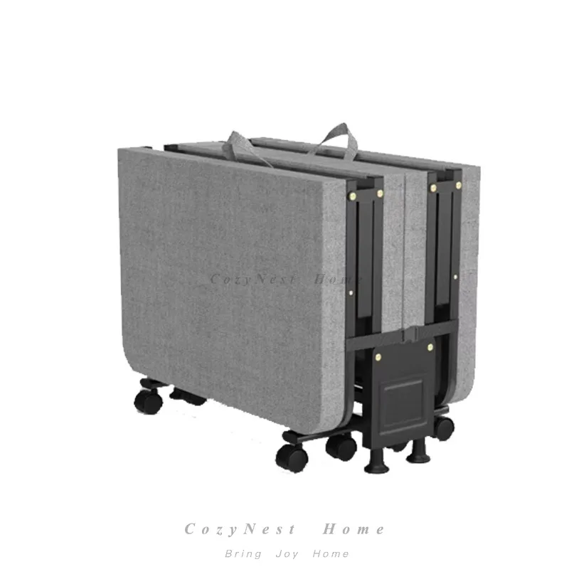 For folding sheets, office lunch break, folding bed, escort bed, simple bed, nap, four-fold bed