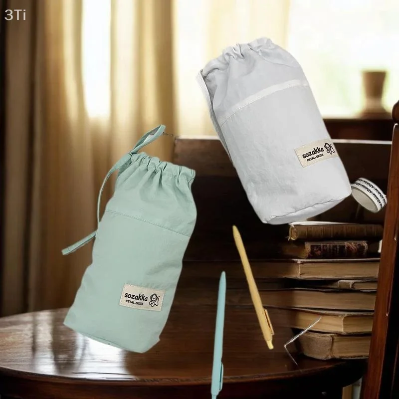 حقيبة مستحضرات تجميل صديقة للسفر للفتيات، حامل أقلام عالي السعة، حقيبة أقلام رصاص متعددة الوظائف قابلة للطي مع رباط