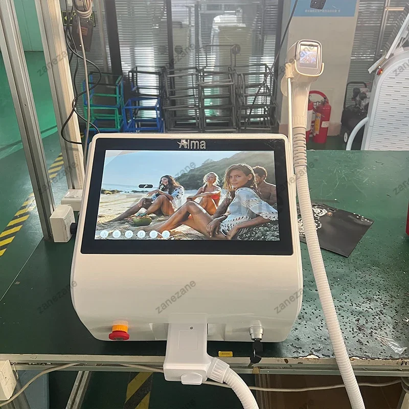 

755nm 808nm 1064nm 3 Wavelength Diode Laser 808nm Laser Hair Removal Machine for Salon 808 Hair Remover 2025 Newest