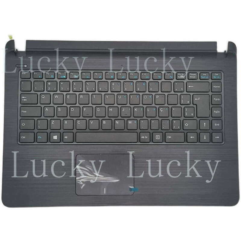 

Черный корпус C для HP 14-AP с клавиатурой и тачпадом 854457-001