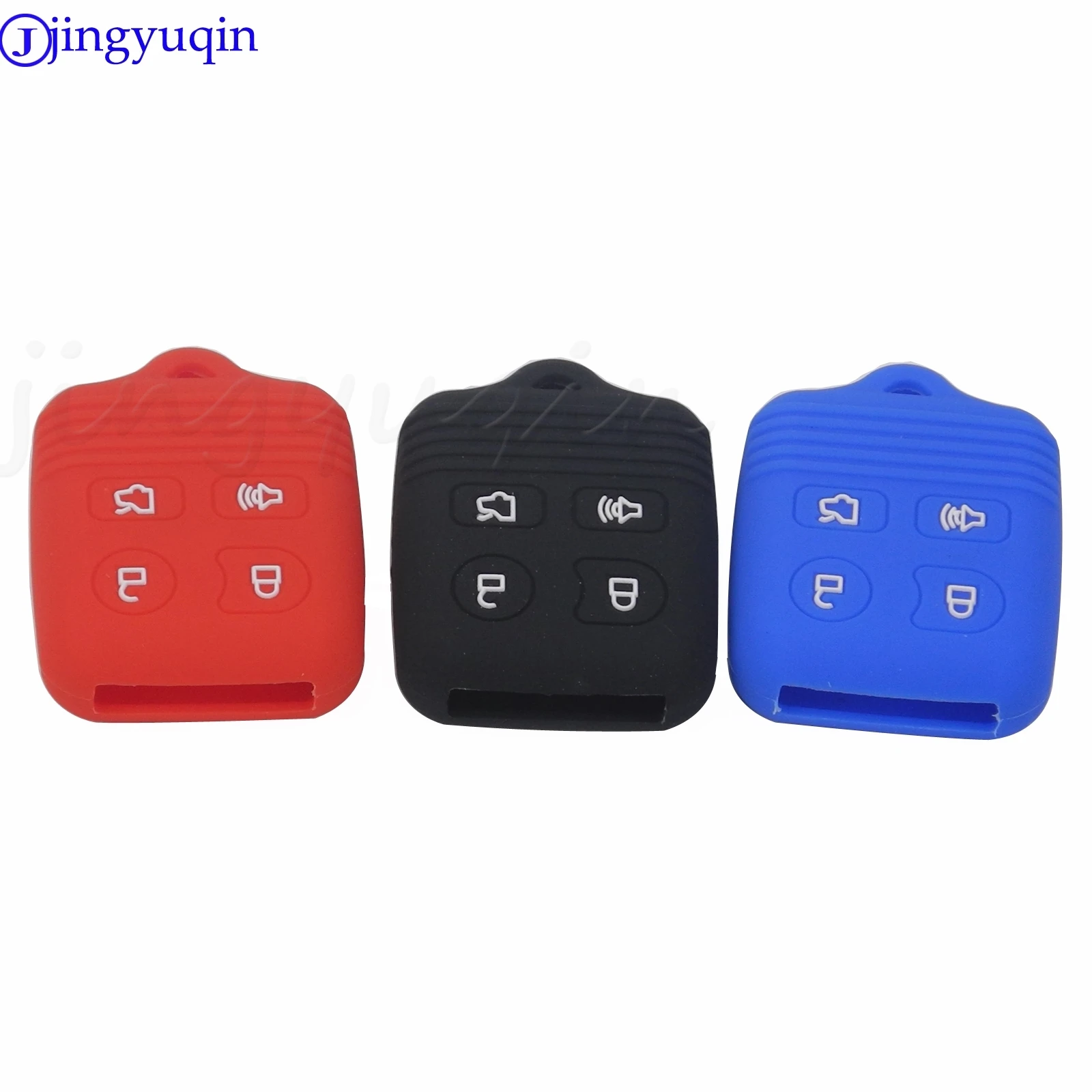 4 Buttons Car Key Case Key Cover for Ford Focus Freestye F150 F250 E150 Ranger Explorer Econoline Lincoln Mercury keyless