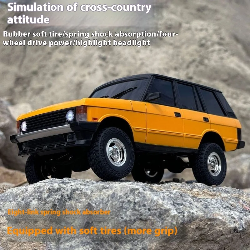 Landa Ld18401 Simulation Off-Road Remote Control Vehicle Range Rover Model Rc Climbing Car 1/18 Four-Wheel Drive Toy Car