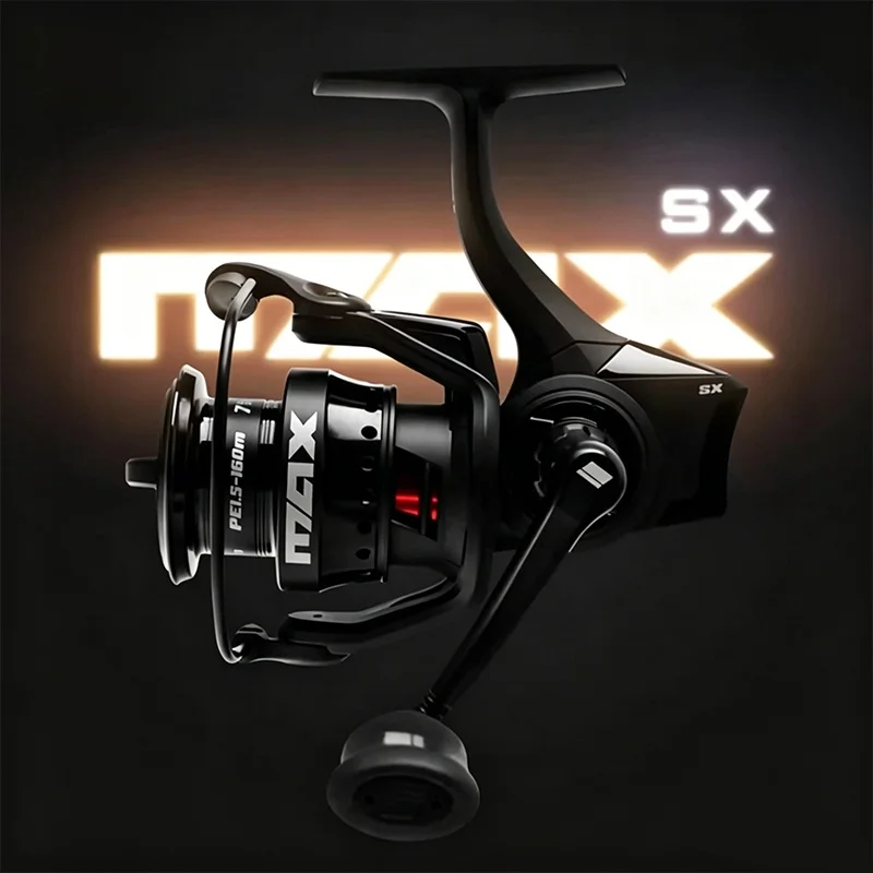 Carretilha de Pesca ABU Garcia MAX SX Profissional com Boca Diagonal para Lançamento Longo, Leve e Versátil para Água Doce e ...