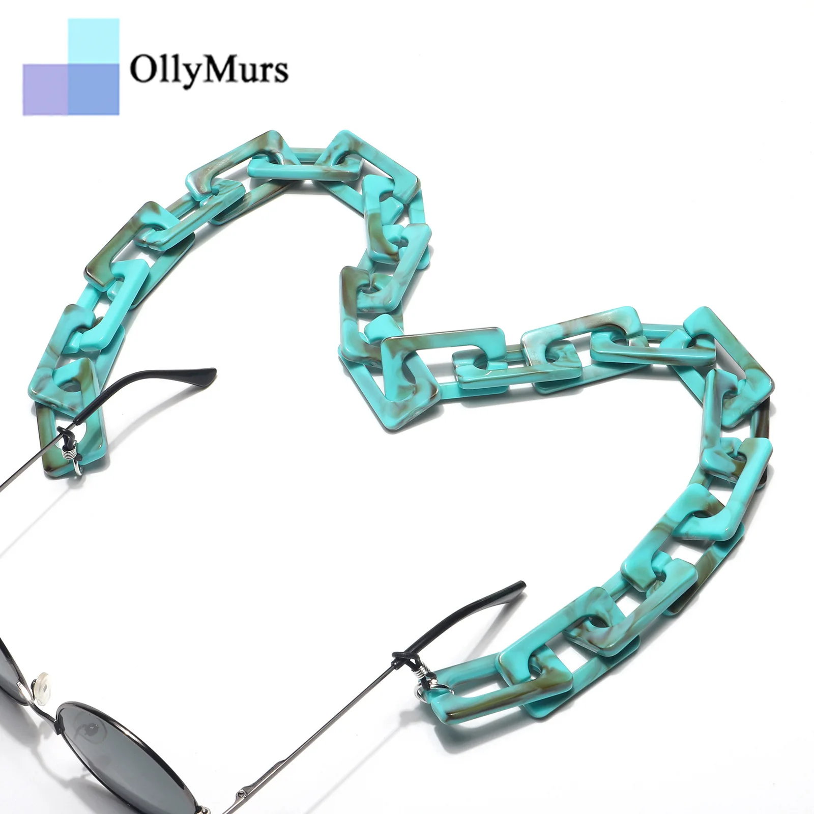 

Fashion Multicolor Acrylic Sunglasses Chain Women Thick Eyeglasses Chain Anti-slip Eyewear Cord Holder Neck Strap Accessories