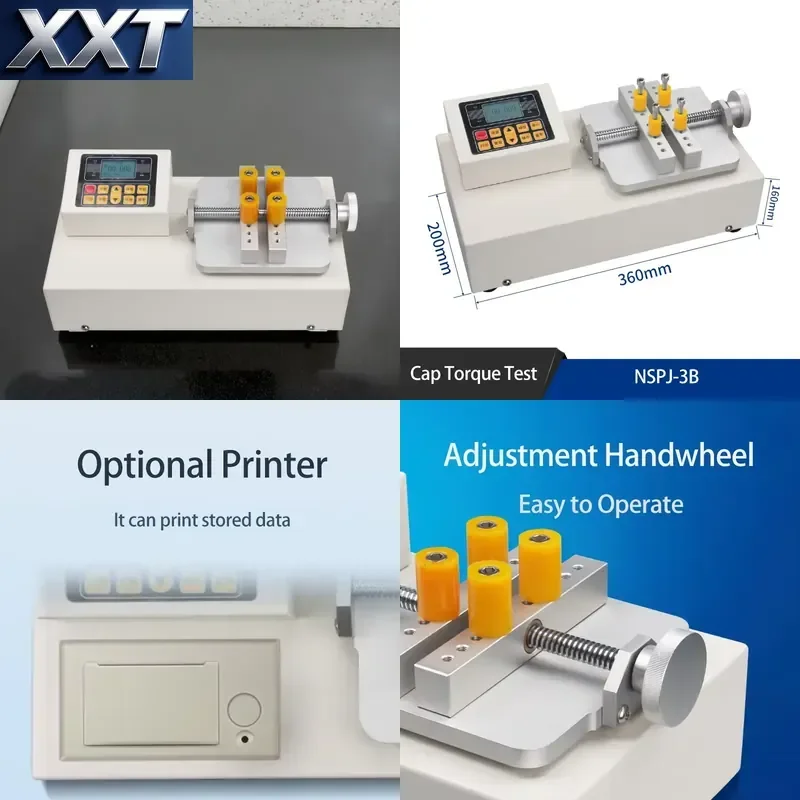 XXT IP20 Universal Digital Torque Measuring Gear 3N.m 0.0001N.m Resolution 1% Precision 220V 3W Lab Calibration Equipment