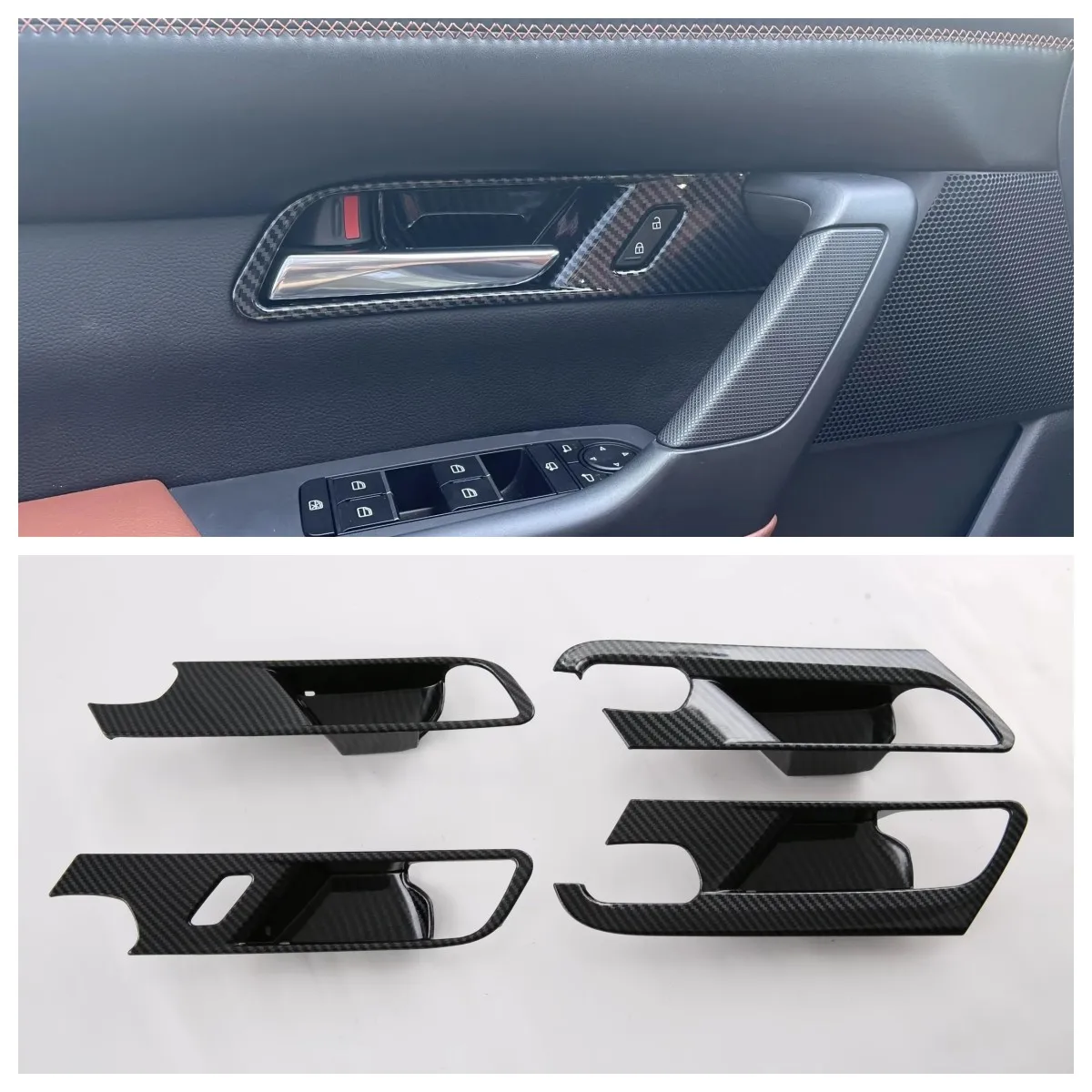 For Mazda CX-50 CX50 2022 2023 2024 LHD Door Armrest Window Buttons Trim Inner Door Strip Bowl Frame Panel Cover Car Accessories