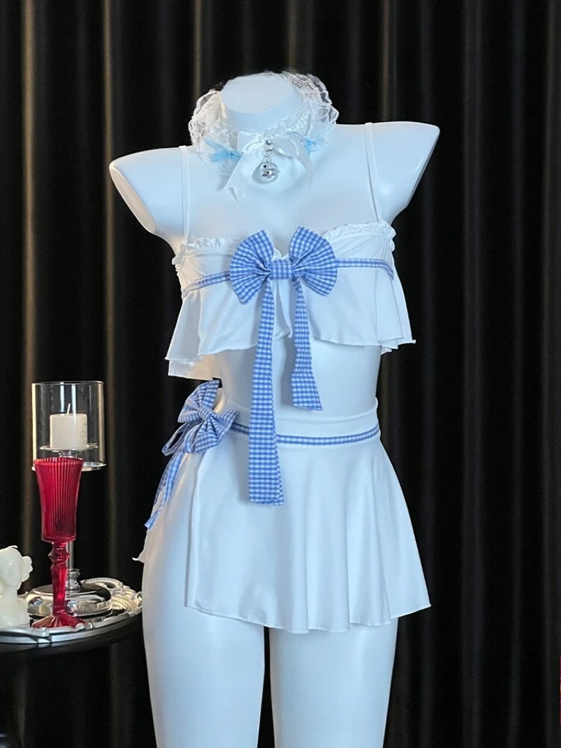 

Японская студенческая форма, комплект матросской горничной, сексуальная ролевая форма для свиданий, забавное и игривое нижнее белье для женщин, романтическое