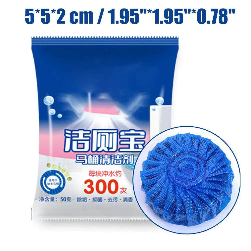 1/2/3/4/5/10/20Pcs Toilet Bowl Cleaner Tablets Automatic Toilet Tank Cleaners for Deodorizing Descaling Lasting Against Tough view 2