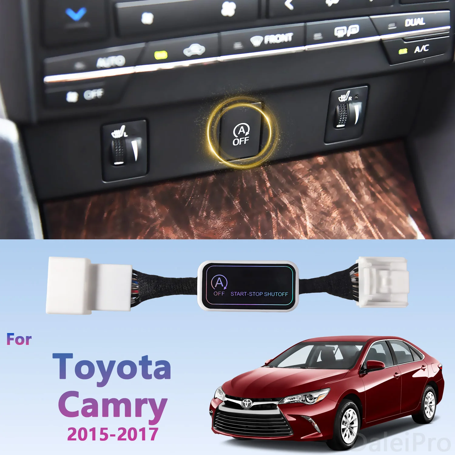 

Auto Start Stop Disabler For Toyota Camry XV50 2015-2017 Automatic Stop Start Engine System Off Device Control Sensor Plug Stop