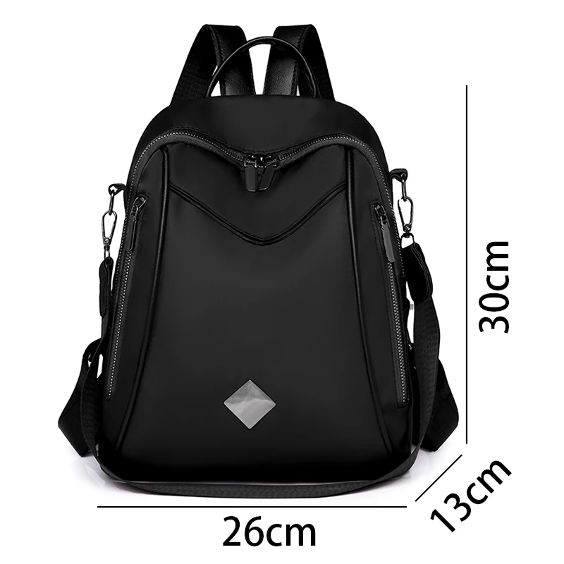 New Fashion Large Capacity Travel Backpacks Women's Waterproof Nylon Shoulder Bags Casual Knapsack School Bag Totes Sac A Dos