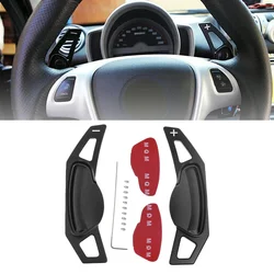 2Pc Car Steering Wheel Shift Paddle Extender For Benz Smart 451 453 Fortwo 09-17 Forfour 2015-2017 Aluminum Alloy Quick Shifting