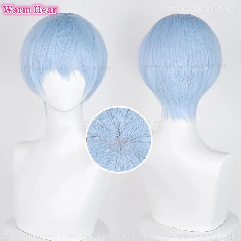 Pelucas de Anime Stark Sky Frieze helecho Aura Flame Heiter, pelucas de Anime resistentes al calor, fiesta de Halloween, gorro de peluca Unisex