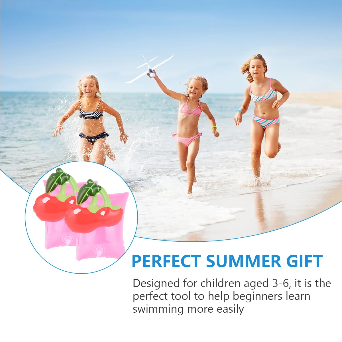 

PVC Inflatable Swimming Arm Float Safety Aids Floating Ring Kids Water Accessories Armb s for Children Swim Circle