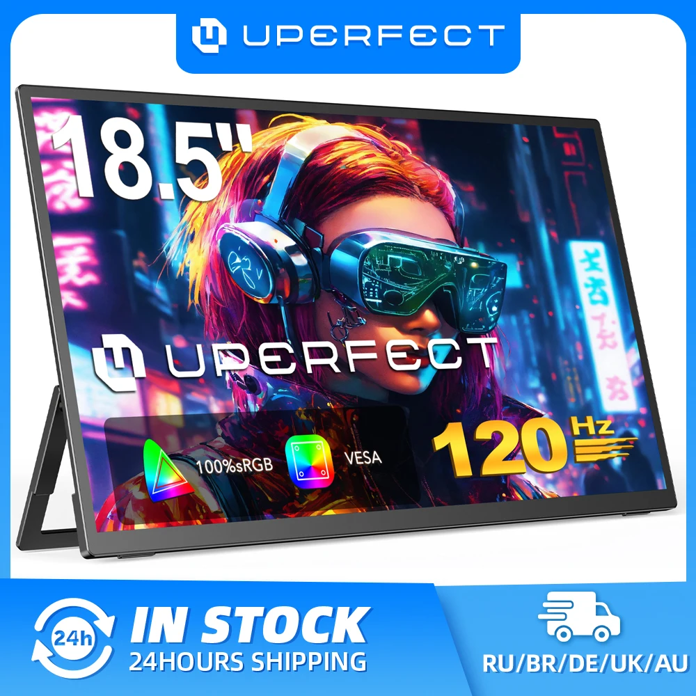 UPERFECT 18.5インチ ポータブルモニター 120Hz セカンドノート