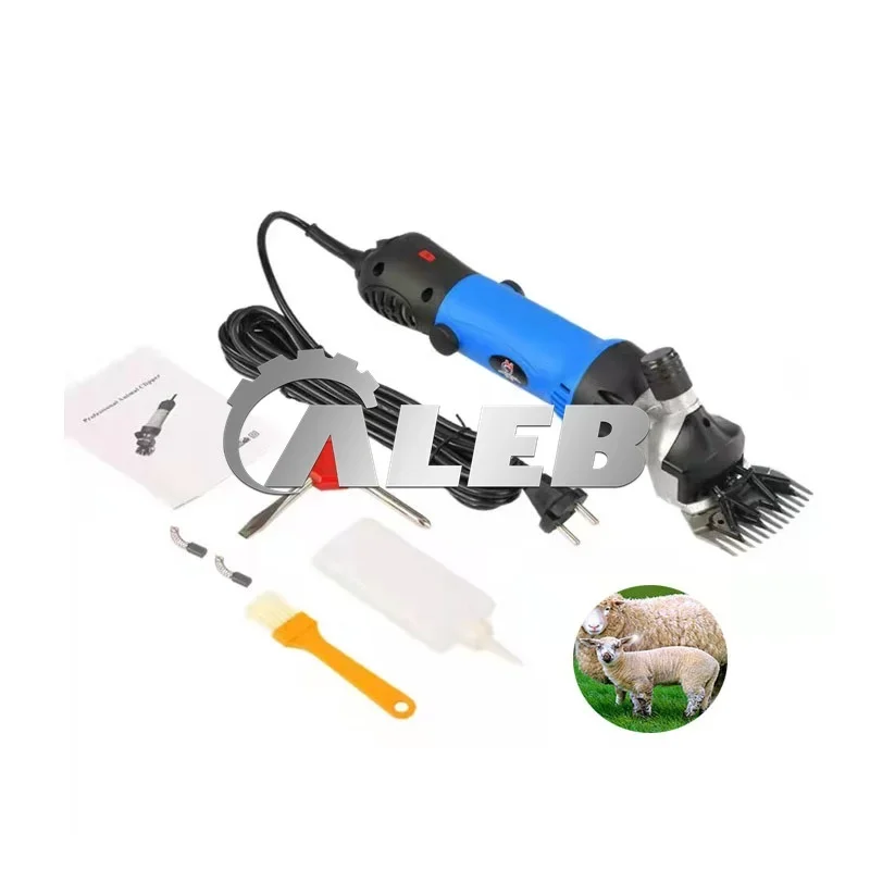 Hand held goat cow wool shearing machine  portable electric sheep wool shears machine