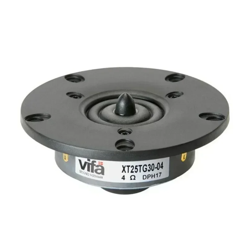 Oryginalny Vifa XT25TG30-04 4 \'\'domowa/samochodowa Audio HiFi DIY czarna/kryształowa membrana głośnik wysokotonowy jednostka sterownicza 4/8ohm/100W