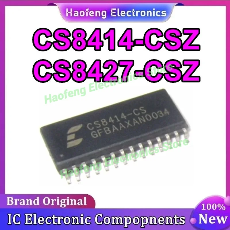 

5PCS CS8427-CSZ CS8414-CSZ SOP28 IC Chip New Original in stock