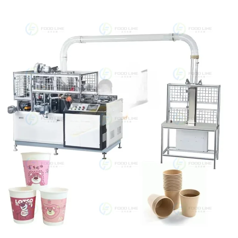 India Biodegradable Coffee Carton Cup Make Manufacture Machine Trade Paper Cup Machine Price List Customized