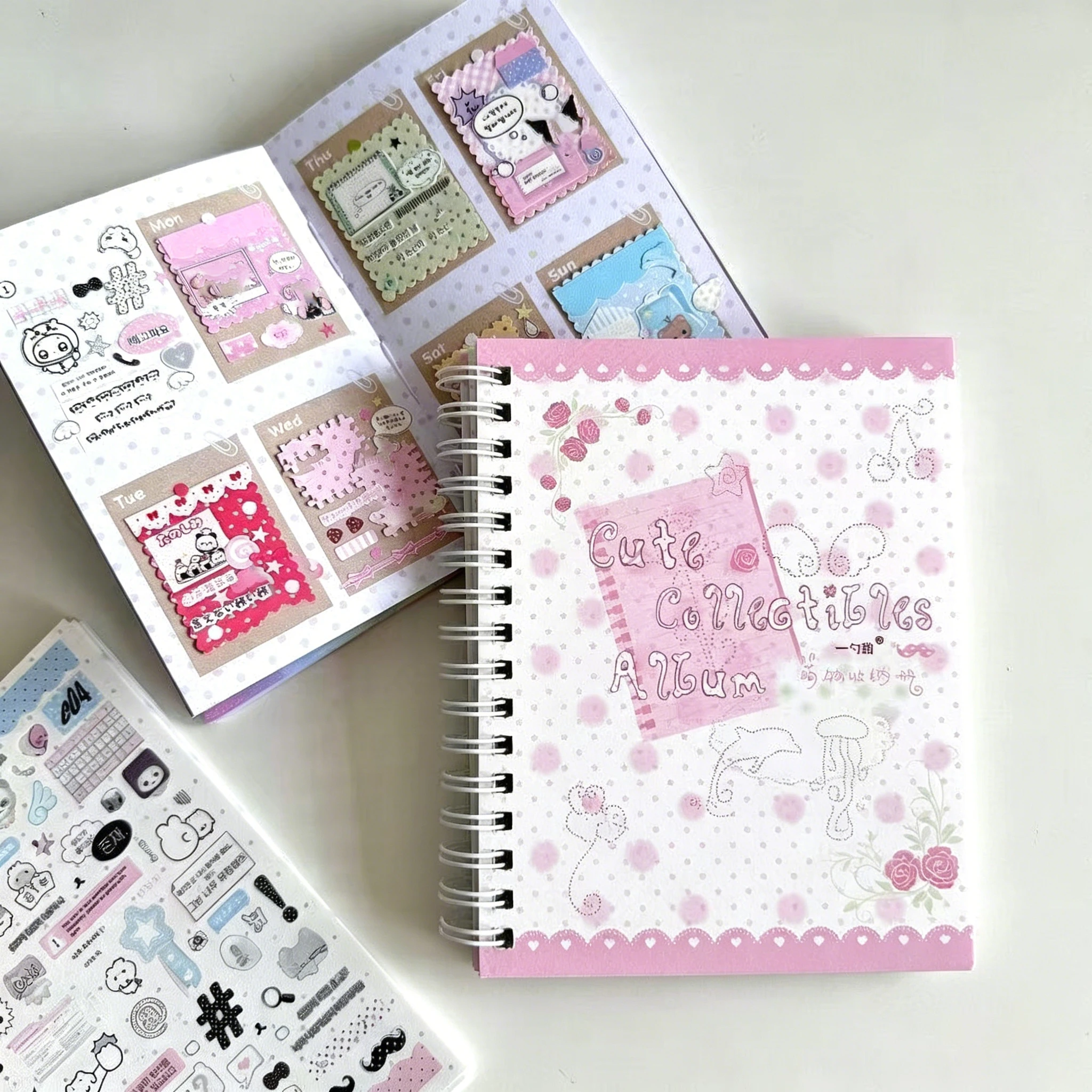 livro-de-adesivos-japones-de-dez-temas-para-armazenamento-de-objetos-fofos-27p-livro-de-adesivos-coreano-de-objetos-fofos-de-alto-valor-estetico-decoracao-diy-estilo-ins