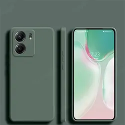 For Redmi 13C Case Cover Redmi 13C 12C Fundas Coque Original Liquid Silicone Soft TPU Phone Bumper Redmi 13C