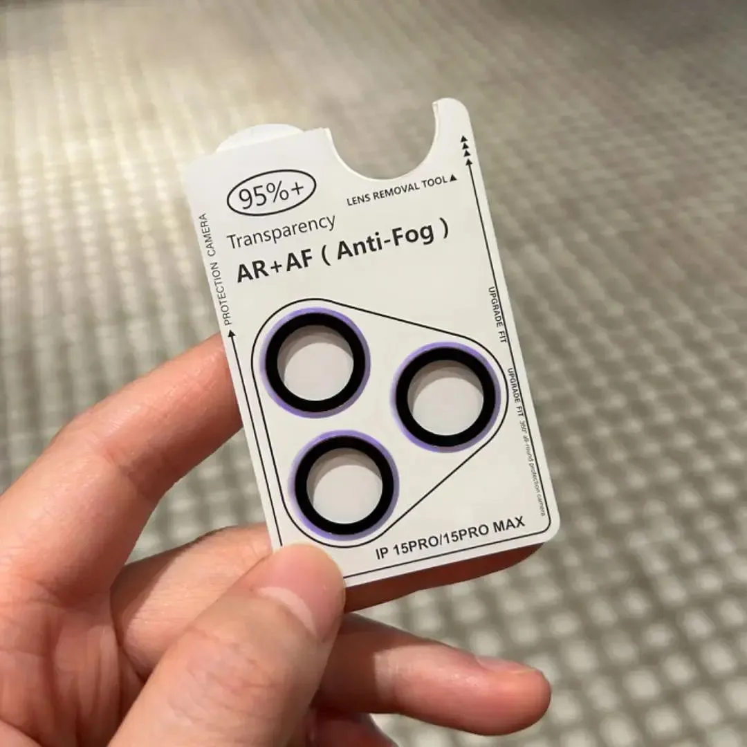 2-3Pcs For iPhone 16 15 Pro Max Camera Protector Lens Ring Glass For iPhone 14 15 16 Plus 12 13 Pro Max Mini Lens Glass Cover
