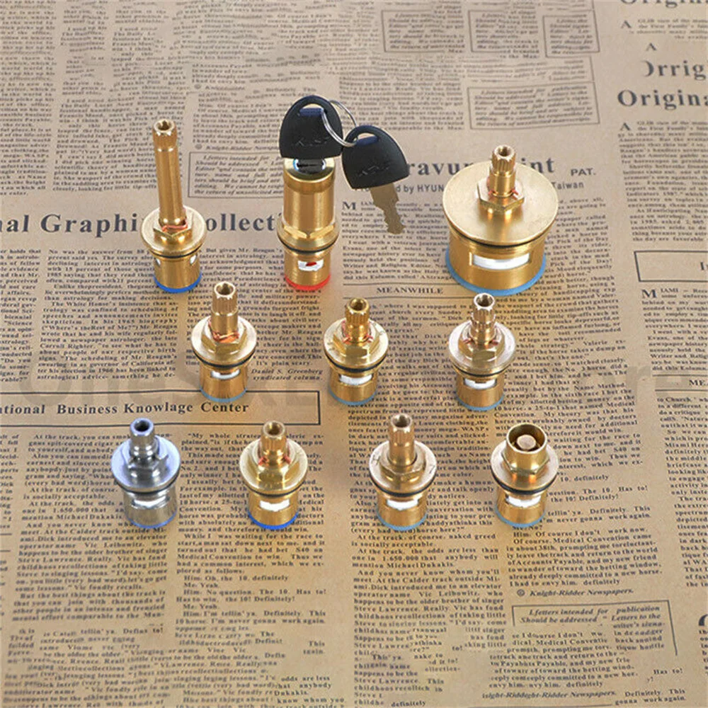 Brass Tap Top Valve Body For Tap Valve Insert Top