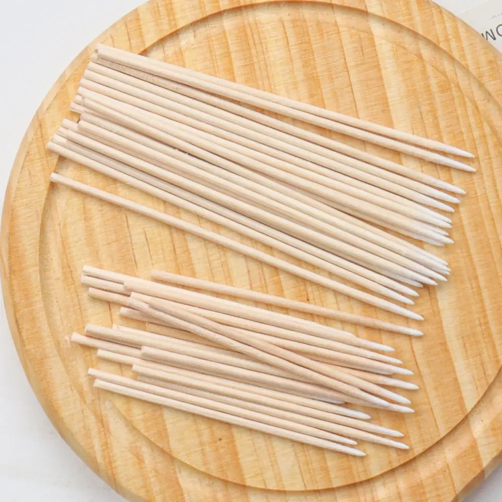 Colla per estensione Rimozione Micro spazzole usa e getta senza pelucchi Tamponi di cotone usa e getta Bastone per pulizia Tamponi di cotone in legno