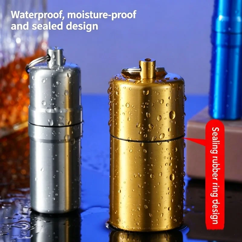 Aluminum Alloy Cigarette Box Portable Metal Storage Case 5/10/20 Cigarette Capacity Smoking Accessories image 5