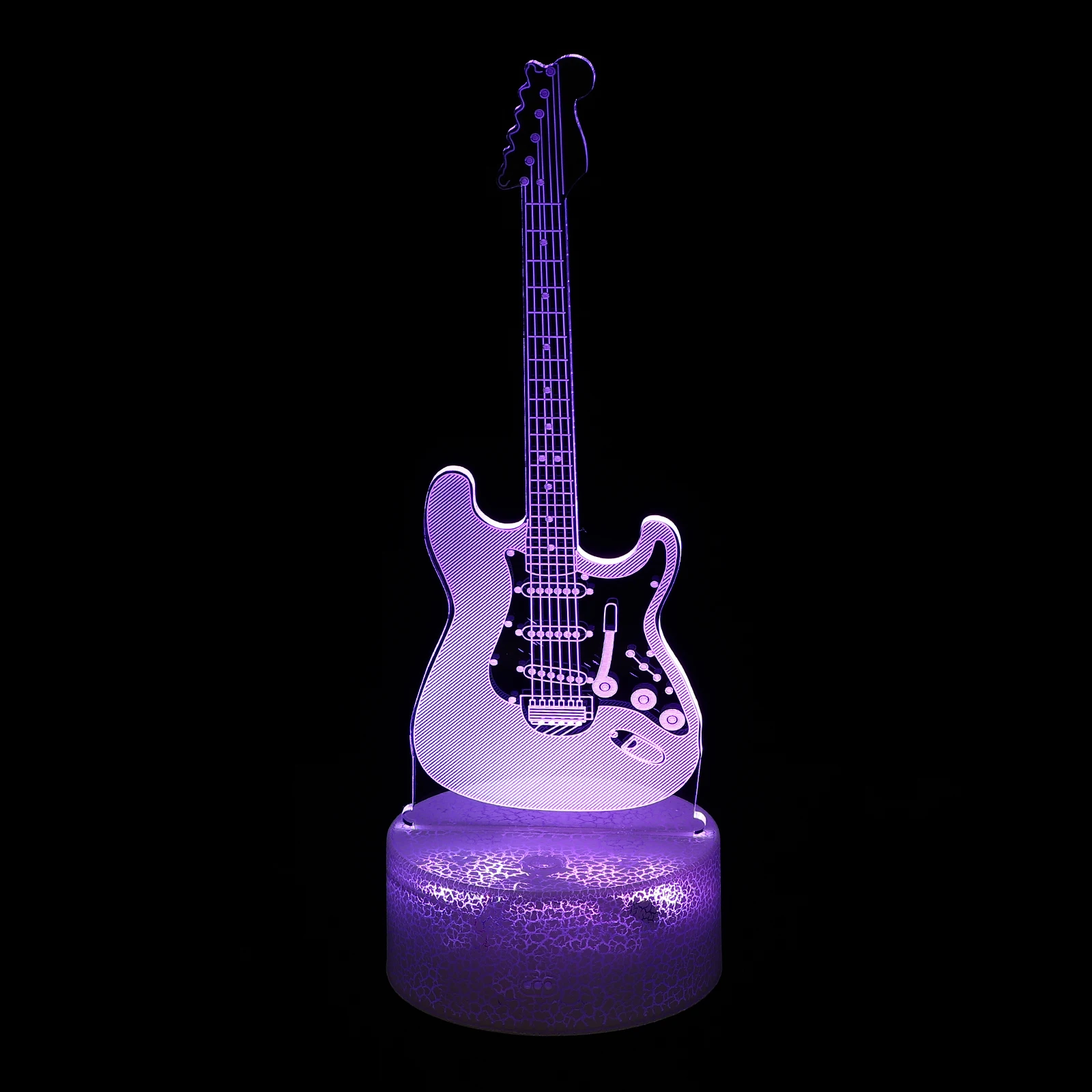 

1 set 3D Table Light Creative Acrylic Plastic Bedroom Atmosphere 3D Table Light Night Lamp Warm Glow Home Decor Gift