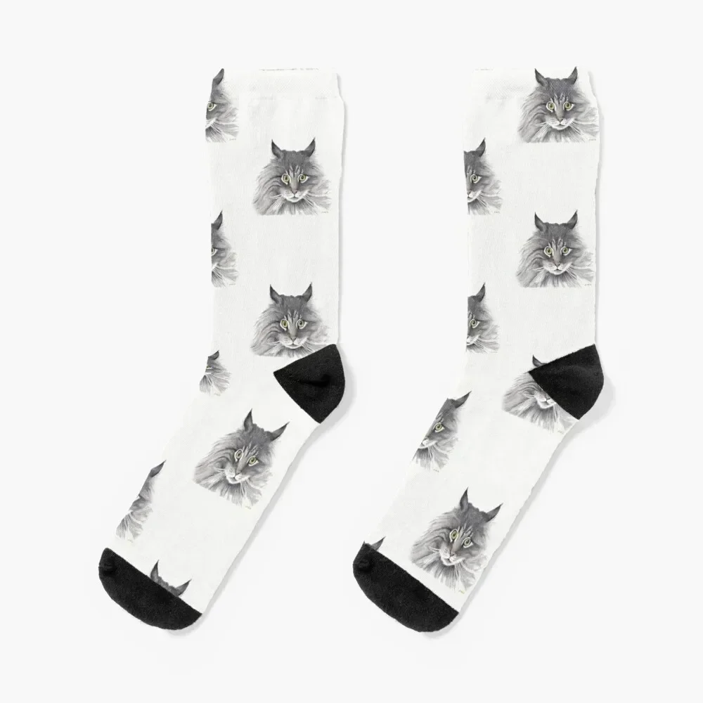 Maine Coon Funny Faces - Orion Socks FASHION fashionable Men Socks Luxury Brand Women's