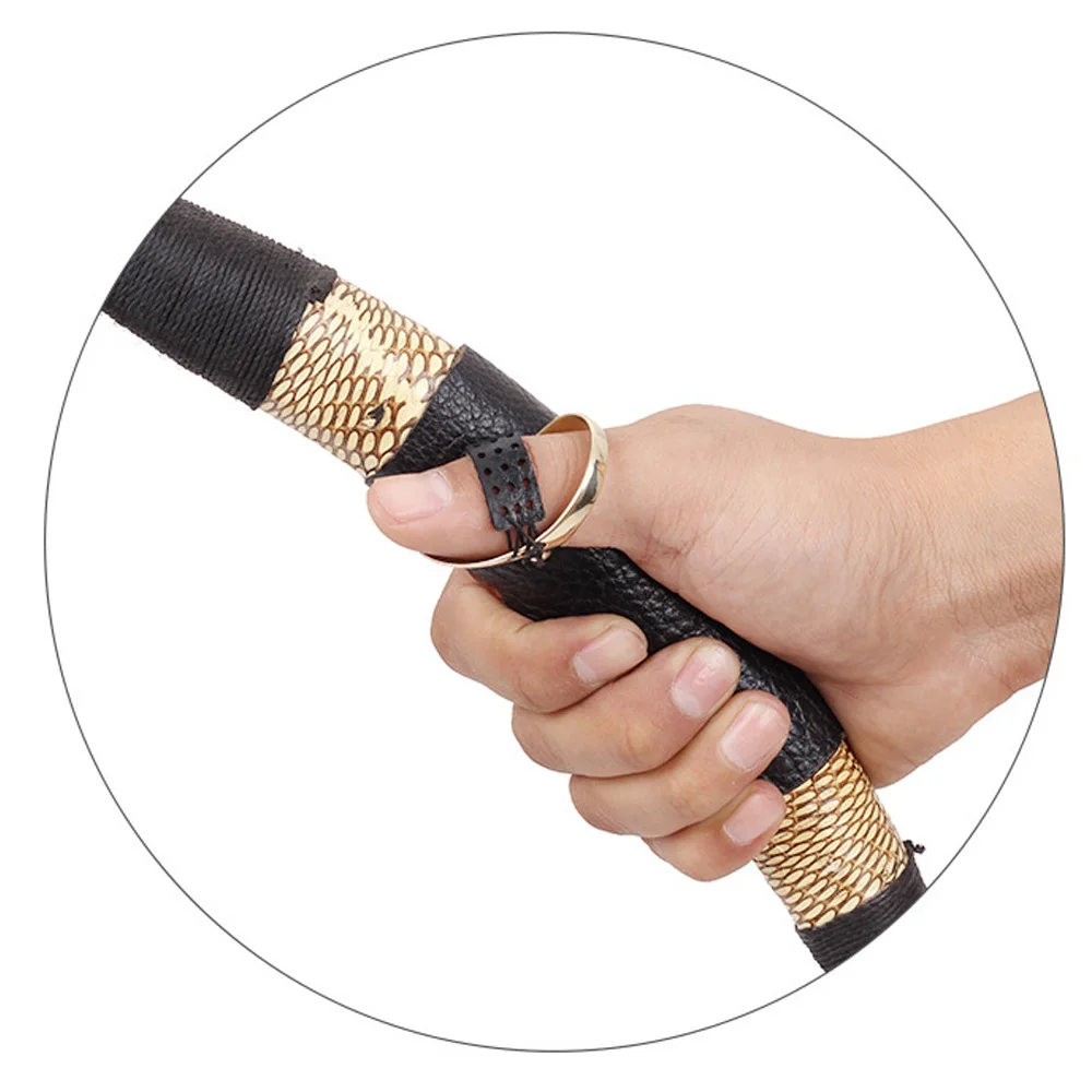 Bow Finger Ring 18/20/22/24mm Copper Finger-Guard Thumb Ring  For Eastern Traditional Bow/Arrow Protector Gear Accessories
