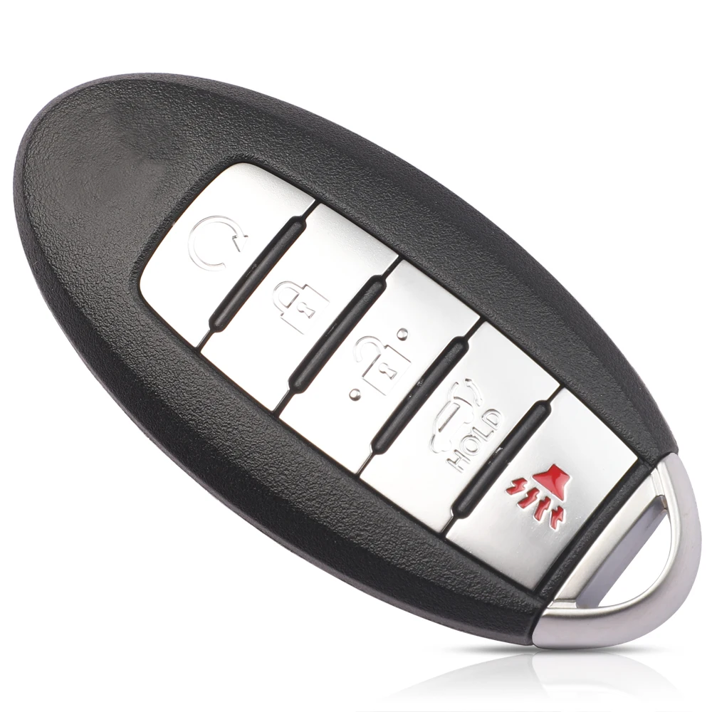 jingyuqin KR5S180144014 Remote Smart Car Key For Infiniti JX35 Q60 QX60 433Mhz 4A Chip ID47 Chip 5 Buttons S180144320 S180144014