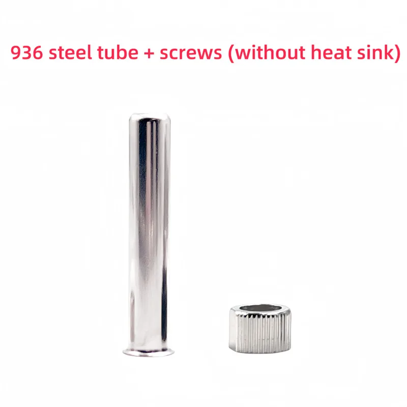 

Комплект термоизоляционных втулок для паяльника 936: универсальная трубка из нержавеющей стали с винтами для рукоятки паяльника, аксессуары для сварки