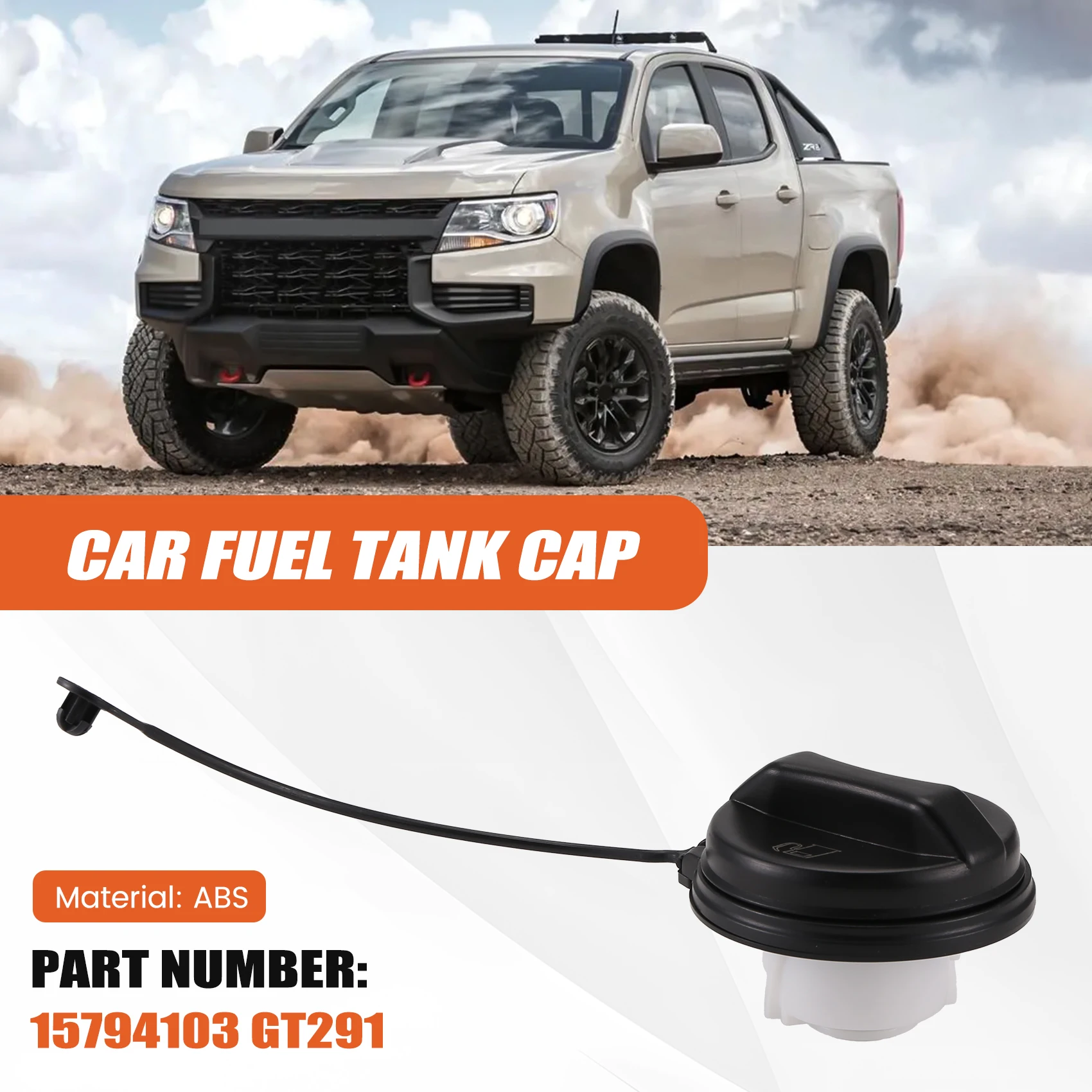 A58X-автомобильная крышка топливного бака 15794103 GT291 для Chevy Colorado Cruze Buick Allure GMC Canyon Envoy, уплотнительная крышка топливного бака