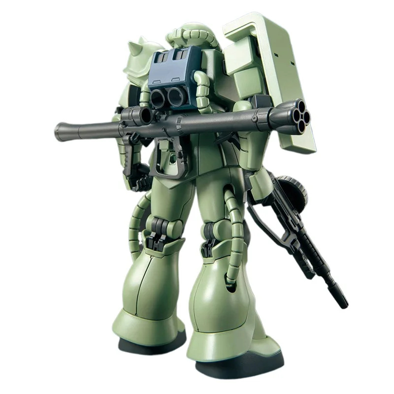 

Spot SaleBandai Original Gundam HGUC MS-06 ZAKU 2 principios Zeon montaje móvil Anime molo acción figuras colección JuguetesIn
