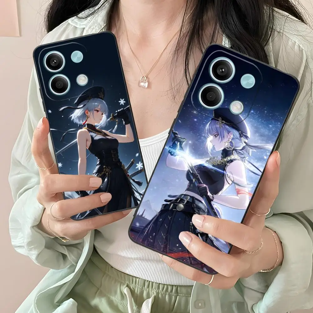 حافظة لهاتف شاومي ريدمي نوت 14 13 12 11 S Pro Plus 4G 5G غطاء طباعة ملون غطاء فاخر جميل