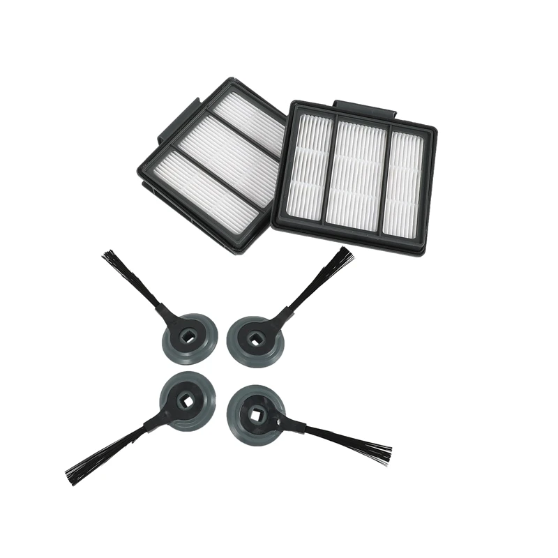 6 шт./лот, боковая щетка и фильтр Hepa для робота Shark Ion Rv700 N/720 N/750 N Rv850/851Wv Rv850brn/Wv, подходит для пылесосов Rvsbk950 Rvffk950
