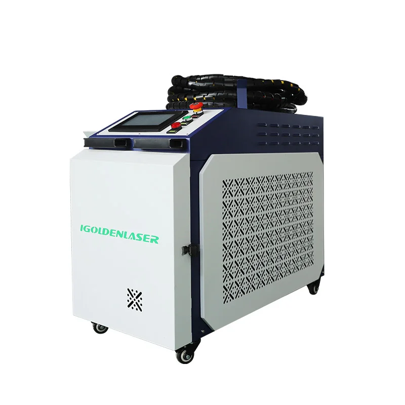 1000w-3000w Laser Cleaning Device Stainless Industrial Portable Fiber Laser Cleaner Rust