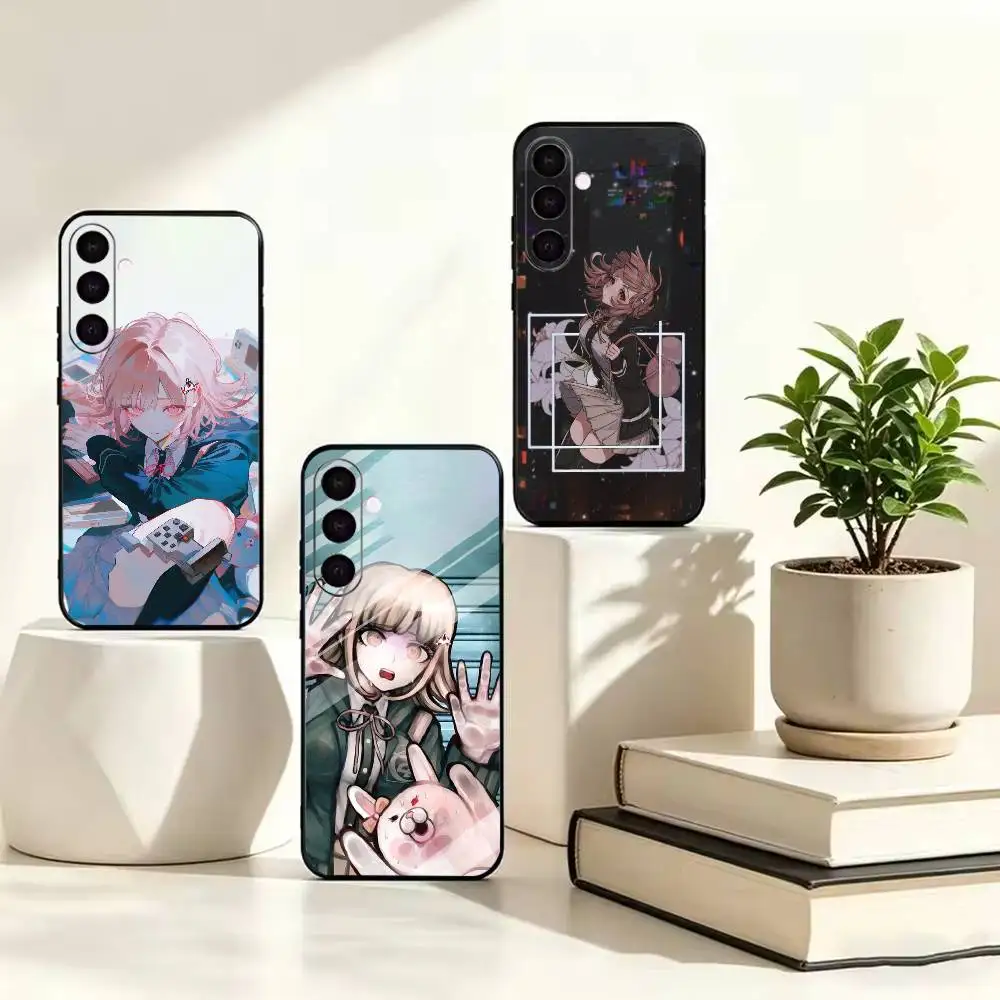 Anime D-Danganronpa C-Chiaki Nanami  Black Soft Silicone Phone Case for Samsung A73 A72 A53 A52 A32 A31 A22 A21 A20