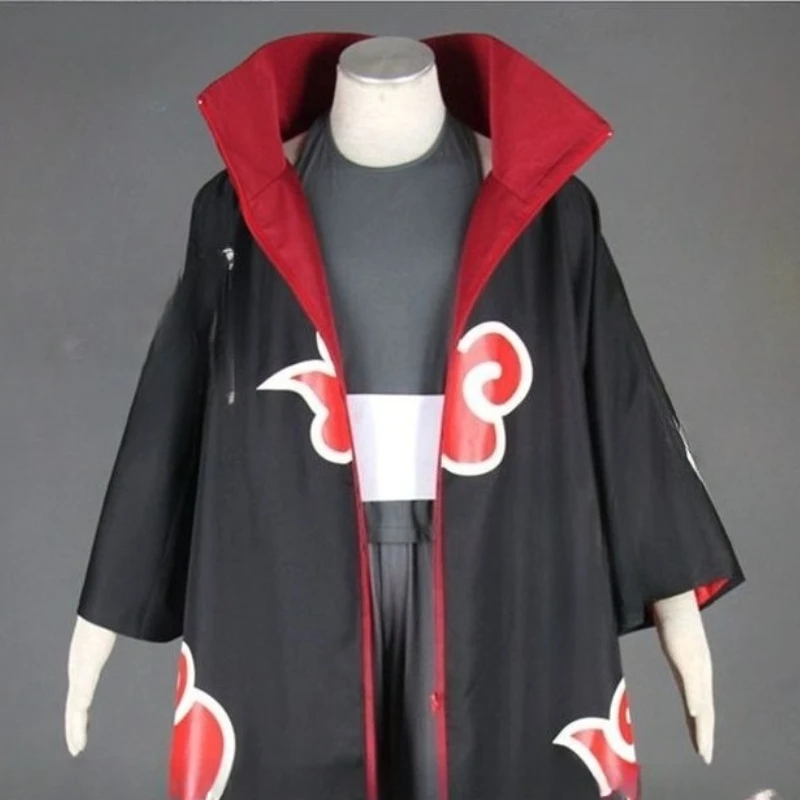 

Anime Cosplay Costume Cloaks with Headband Comic Con Clothes For Men Halloween Christmas Carnival Party Role Play Con Suit