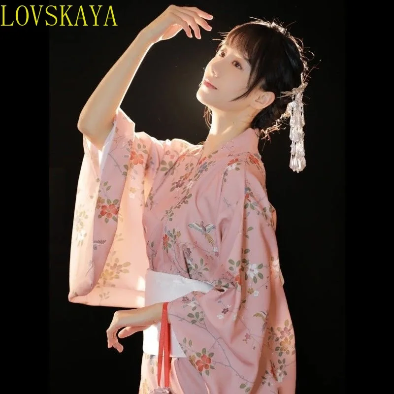 

Female Japanese Kimono and White Geisha Photography Stage Performance Costumes, Wedding Party Dresses, Asian Costumes