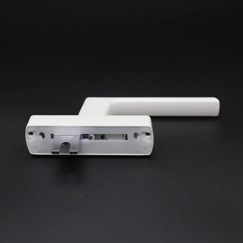 Ferramenta per finestre da balcone in alluminio con manico dritto ad alta resistenza per sole, giardino, camera da letto e cucina, design aperto interno