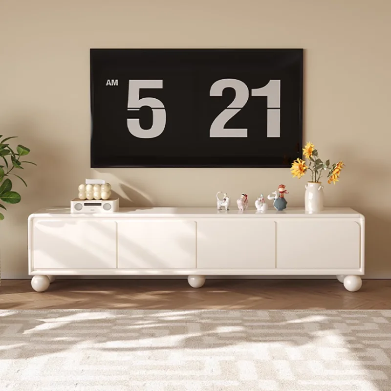 

French Aesthetic Tv Stands Premium Luxury Modern Glamour Tv Stands Trendy Elegant Meuble Télé Living Room Furniture