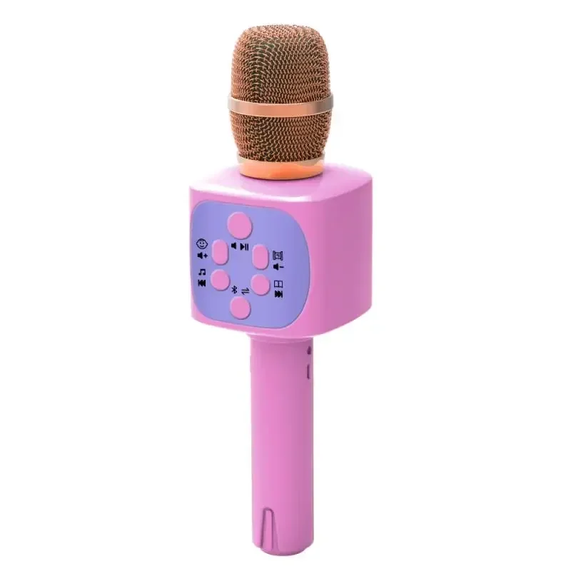 Karaokemicrofoon Draadloze bediening Draagbare thuiszangmachine Luidspreker Handheld muziekspeler Zangrecorder Geschenken